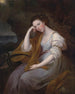 Portrait of Lady Louisa Leveson Gower as the goddess Spes of hope - Angelica Kauffman — artwork view