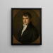 Portrait of Wojciech Mciski - Angelica Kauffman — framed artwork on a wall