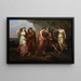 Télémaque en de nimfen van Calypso - Angelica Kauffman — ingelijst kunstwerk aan de muur