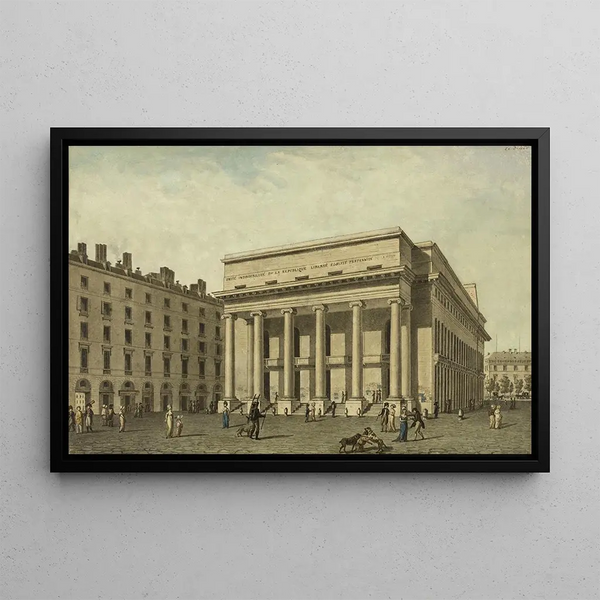 Angelo Garbizza - Le thtre des Italiens actuel OpraComique 2me arrondissement.webp