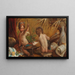 Allegorie van de Schilderkunst - Angelo Trentin — ingelijst kunstwerk aan de muur