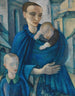 Vrouwelijk blauw - Anita Re — weergave van het kunstwerk