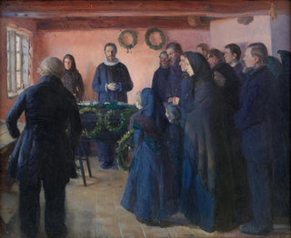 Anna Ancher - A Funeral.webp