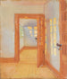 Binnenaanhangschilderij van Brøndums - Anna Ancher — weergave van het kunstwerk