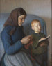 De les wordt herhaald - Anna Ancher — weergave van het kunstwerk
