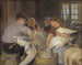 Pluim de eenden - Anna Ancher — weergave van het kunstwerk