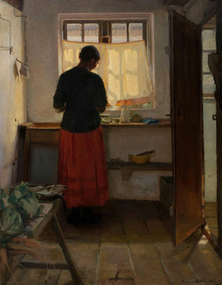 Anna Ancher - The maid in the kitchen.webp