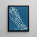 Fucus nodosus - Anna Atkins — ingelijst kunstwerk aan de muur