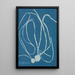 Himanthalia lorea - Anna Atkins — ingelijst kunstwerk aan de muur