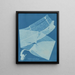 Laminaire bulbeuse schilderij - Anna Atkins — ingelijst kunstwerk aan de muur