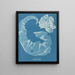 Porphyra laciniata - Anna Atkins — ingelijst kunstwerk aan de muur
