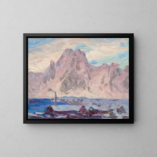 Anna Boberg - Lofoten in Violet Study.webp