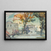 Vue van Jeruzalem, studie - Anna Boberg — ingelijst kunstwerk aan de muur