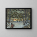 Winterstudie van Djurgården, Stockholm - Anna Boberg — ingelijst kunstwerk aan de muur