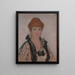 portret van Katherine S. Dreier - Anne Goldthwaite — ingelijst kunstwerk aan de muur