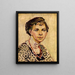 Zelfportret - Anne Goldthwaite — ingelijst kunstwerk aan de muur