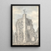 Kerk van Hornsey - Anne Rushout — ingelijst kunstwerk aan de muur