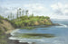 Pointe sud de la plage d'Agate, Port Crescent, Washington - Annie Lyle Harmon — weergave van het kunstwerk