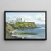 Pointe sud de la plage d'Agate, Port Crescent, Washington - Annie Lyle Harmon — ingelijst kunstwerk aan de muur