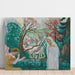 Reproductie van het schilderij Aankondiging in de Lente Tuin - Maurice Denis