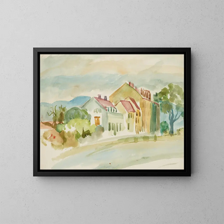 Krsistrae - Anny Dollschein — ingelijst kunstwerk aan de muur