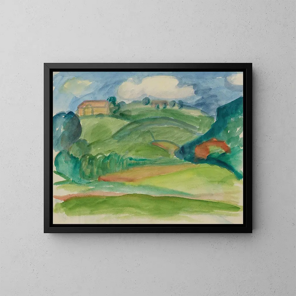 Maria Grn - Anny Dollschein — ingelijst kunstwerk aan de muur