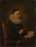 Een geleerde - Anoniem — weergave van het kunstwerk