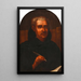 Reproductie van het schilderij Abraham van Santa Clara prediker en schrijver - Anoniem