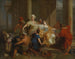 Achille ontdekt tussen de meisjes van Lycomède - Anoniem — weergave van het kunstwerk