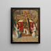 Aanbidding van het Sacrament - Anoniem — ingelijst kunstwerk aan de muur