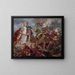 Allegorie van de Revolutie van Vrijheid, Gelijkheid en Civilisatie die het Despotisme afwijst - Anoniem — ingelijst kunstwerk aan de muur