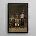 Kinderen Aymara - Anoniem — ingelijst kunstwerk aan de muur