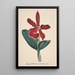 Reproductie van het schilderij Collectie van orchideeën Pl05 - Anoniem