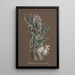 Reproductie van het schilderij Collectie orchideeën Pl87 - Anoniem