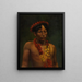 India Conibo - Anoniem — ingelijst kunstwerk aan de muur