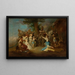 Coriolan bij de poorten van Rome - Anoniem — ingelijst kunstwerk aan de muur