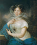 Portret van een dame - Anoniem — weergave van het kunstwerk