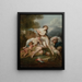 Diane en de nimfen - Anoniem — ingelijst kunstwerk aan de muur