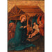 De geboorte van Christus - Anoniem — weergave van het kunstwerk