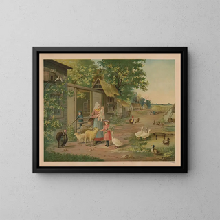 Anonymous - Evening on the farm.webp