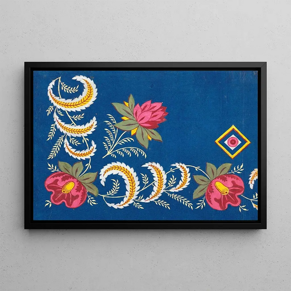Anonymous - Floral design for printed textile Pl XXVI.webp