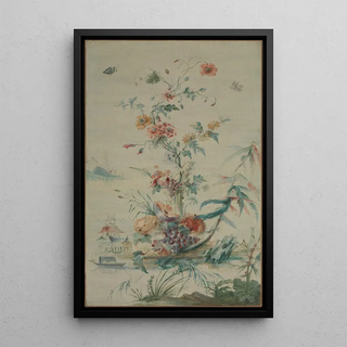 Anonymous - Flowers and Chinoiserie.webp