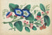 Bloemen met vlinder - Anoniem — weergave van het kunstwerk