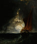 Groot weer op zee - Anoniem — weergave van het kunstwerk