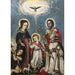 De Heilige Familie - Anoniem — weergave van het kunstwerk