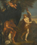 Mythologische scène - Anoniem — weergave van het kunstwerk