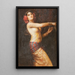 Reproductie van het schilderij Danseuse orientale - Anoniem