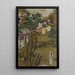 Chinese schilderkunst - Anoniem — ingelijst kunstwerk aan de muur