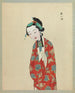 Portret van een personage uit de Peking Opera 12 - Anoniem — weergave van het kunstwerk
