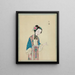 Portret van een personage uit de Peking Opera 3 - Anoniem — ingelijst kunstwerk aan de muur